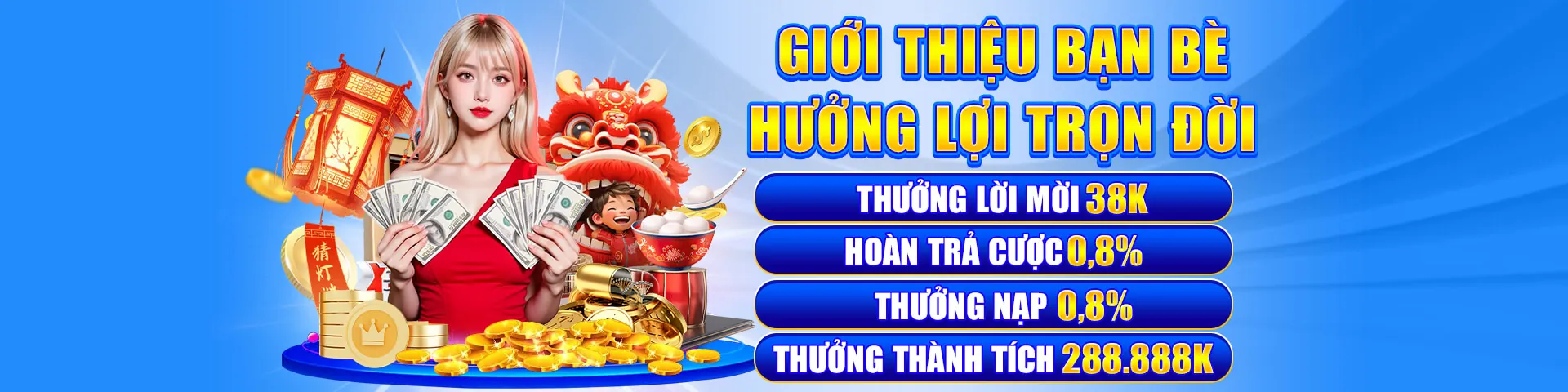 Hình ảnh sang trọng của chương trình VIP ip88 nổ hũ